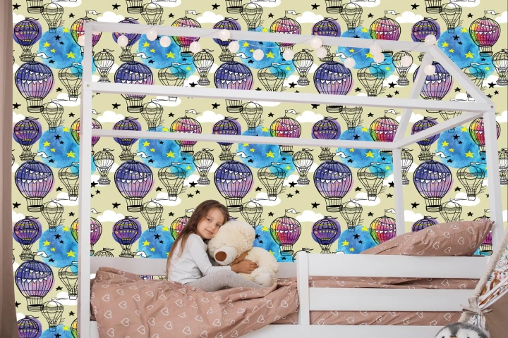 Tapeta Balony Pojazdy