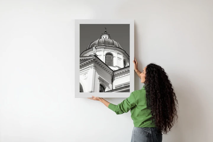 Plakat Warszawa Architektura W Czerni I Bieli