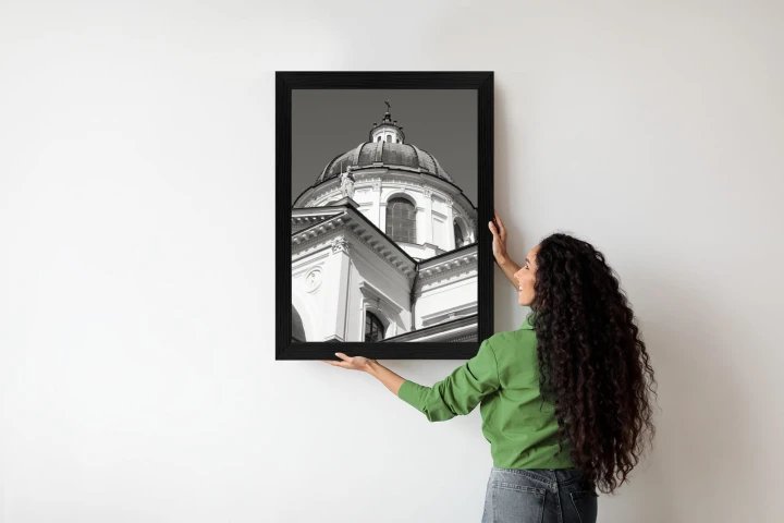 Plakat Warszawa Architektura W Czerni I Bieli