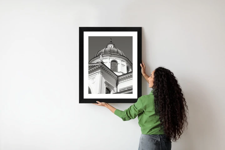 Plakat Warszawa Architektura W Czerni I Bieli