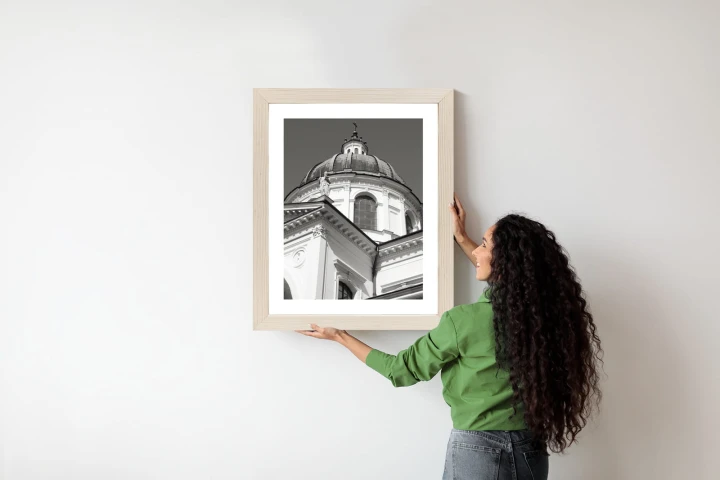 Plakat Warszawa Architektura W Czerni I Bieli