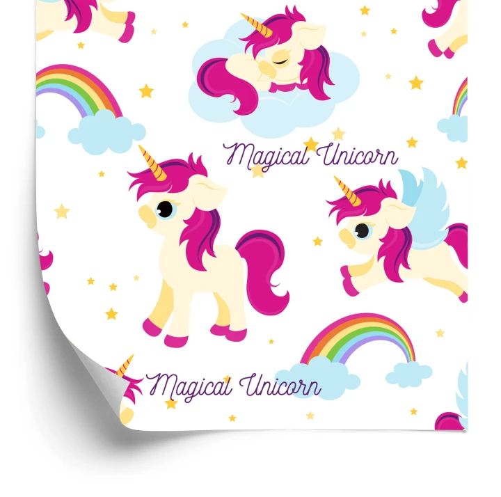 Tapeta Dla Dzieci – Magiczne Jednorożce