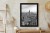 Plakat Empire State Building Czarno Biały Krajobraz