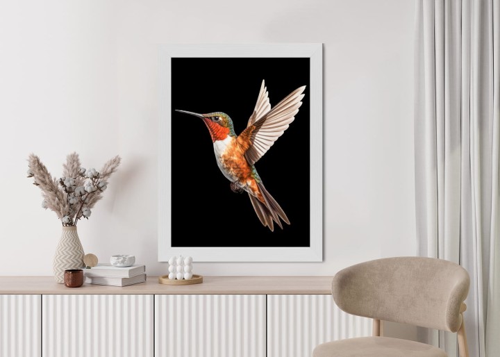 Plakat Koliber W Locie