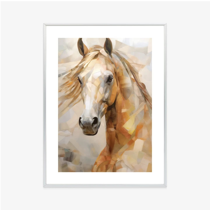 Plakat Olejny Portret Konia