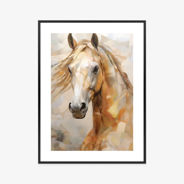 Plakat Olejny Portret Konia