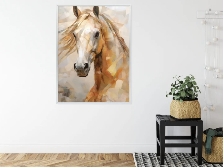 Plakat Olejny Portret Konia