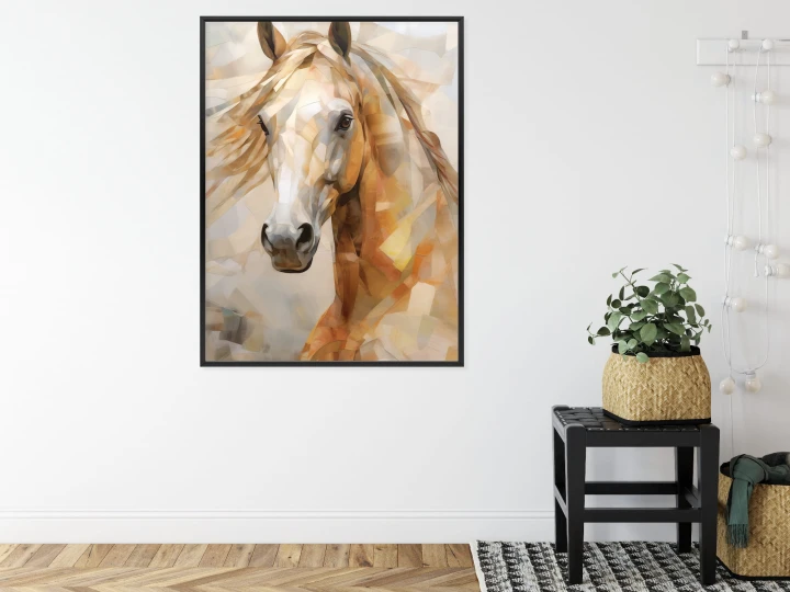 Plakat Olejny Portret Konia