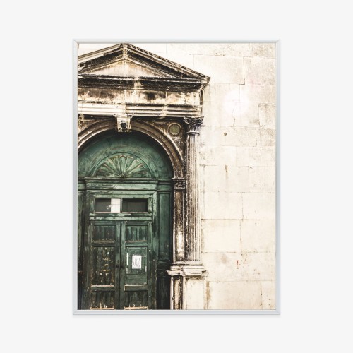 Plakat Stare Drzwi Architektura W Wenecji