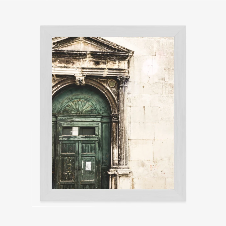 Plakat Stare Drzwi Architektura W Wenecji