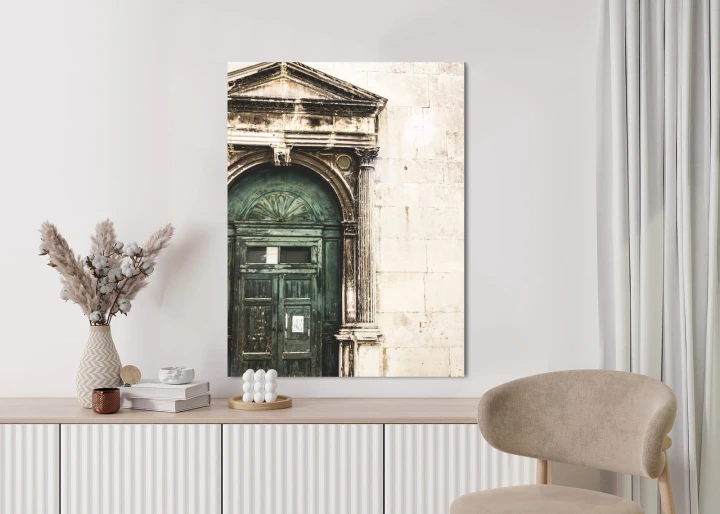 Plakat Stare Drzwi Architektura W Wenecji