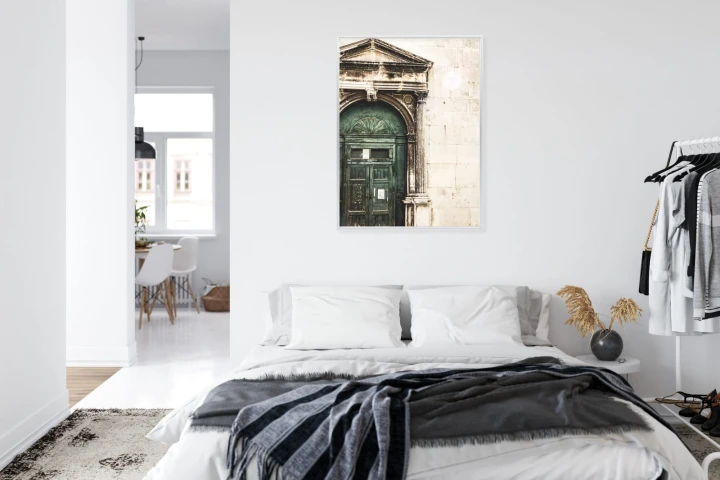 Plakat Stare Drzwi Architektura W Wenecji