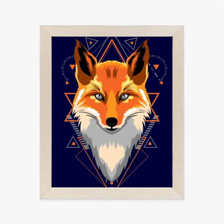 Plakat Fox Natural
