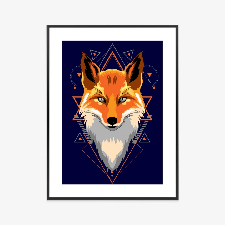 Plakat Fox Natural