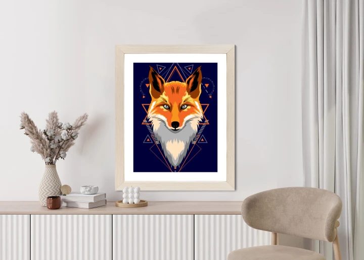 Plakat Fox Natural