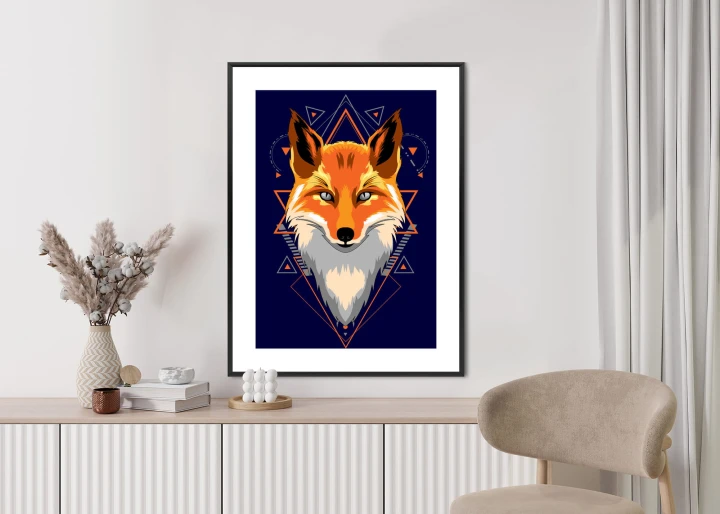 Plakat Fox Natural