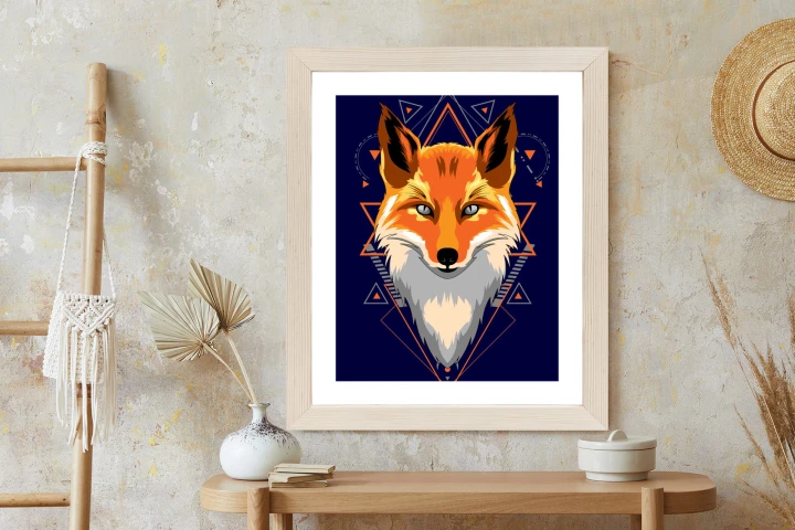 Plakat Fox Natural