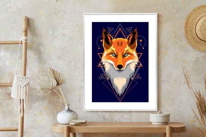 Plakat Fox Natural