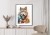 Plakat Wielokolorowy Wilk Portret