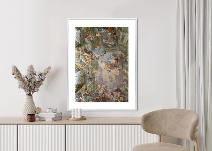 Plakat Rzymska Architektura Z Freskami