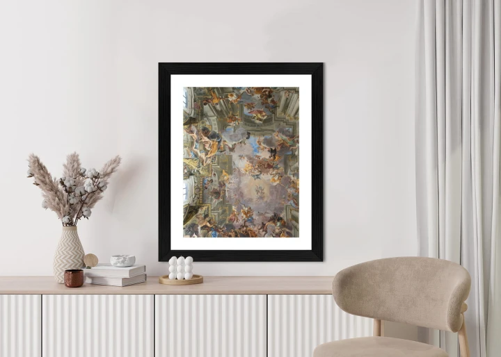 Plakat Rzymska Architektura Z Freskami