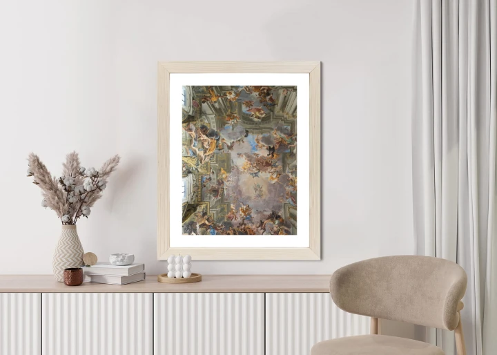 Plakat Rzymska Architektura Z Freskami