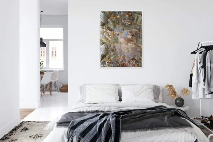 Plakat Rzymska Architektura Z Freskami