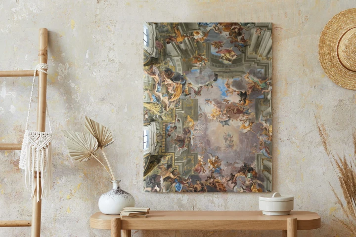 Plakat Rzymska Architektura Z Freskami