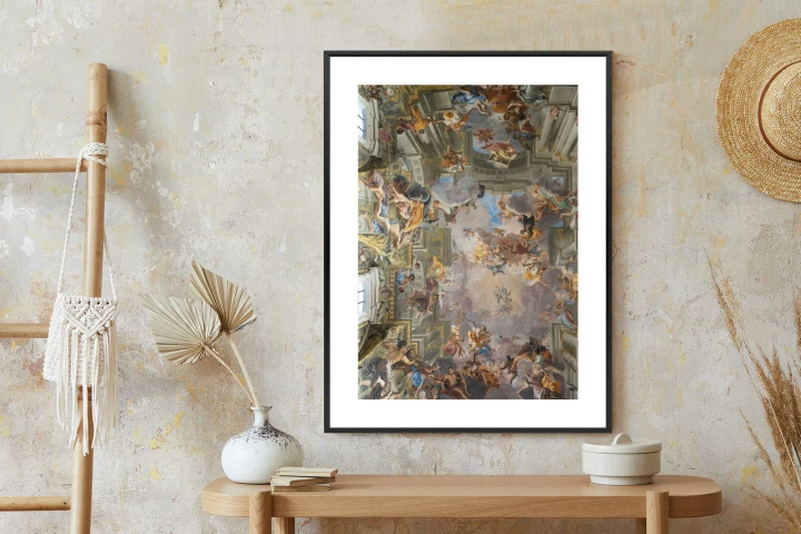 Plakat Rzymska Architektura Z Freskami