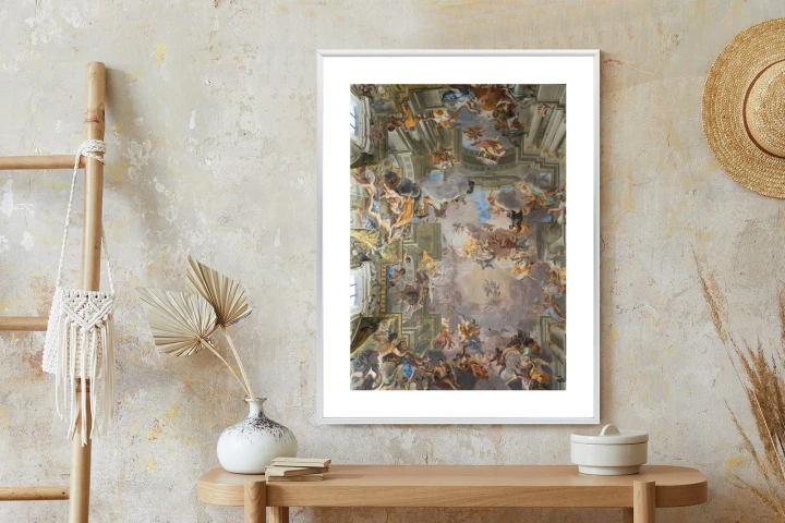 Plakat Rzymska Architektura Z Freskami