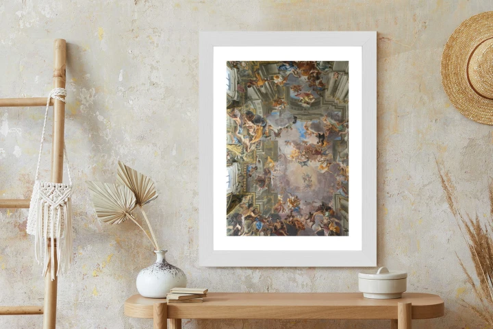 Plakat Rzymska Architektura Z Freskami