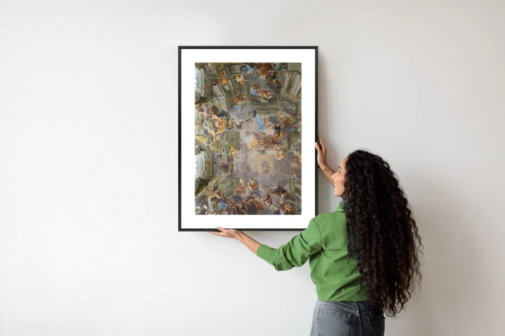 Plakat Rzymska Architektura Z Freskami