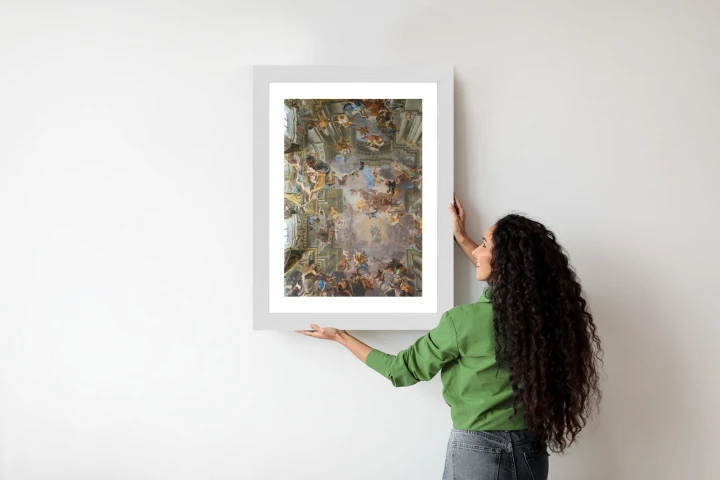 Plakat Rzymska Architektura Z Freskami