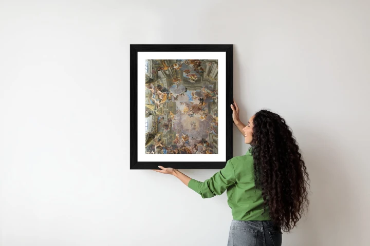 Plakat Rzymska Architektura Z Freskami