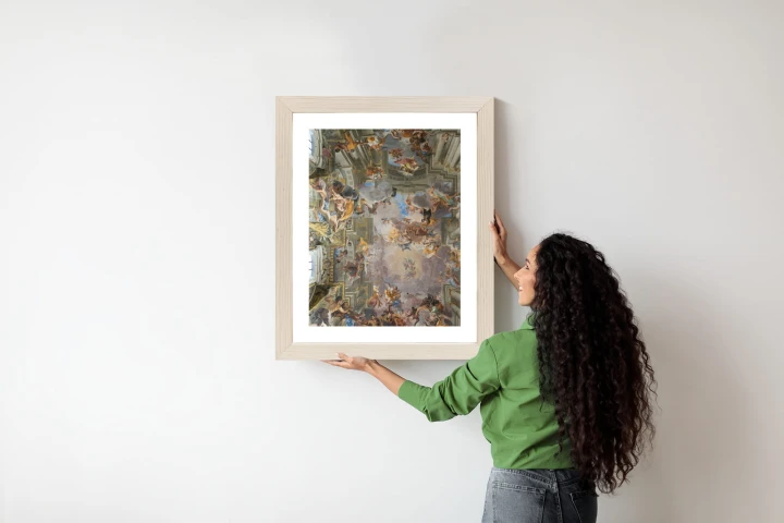 Plakat Rzymska Architektura Z Freskami