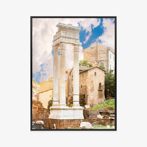 Plakat Kolumna W Świątyni Apollina Sozjanusa