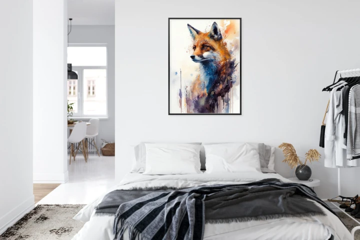 Plakat Lis Na Malunku