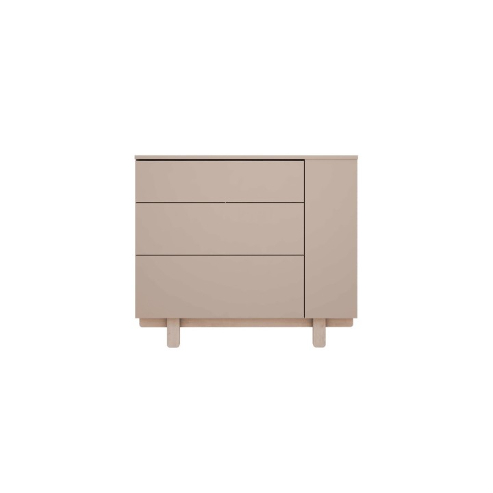 Komoda Basic trufla po zdjęciu przewijaka jako komoda z regałem