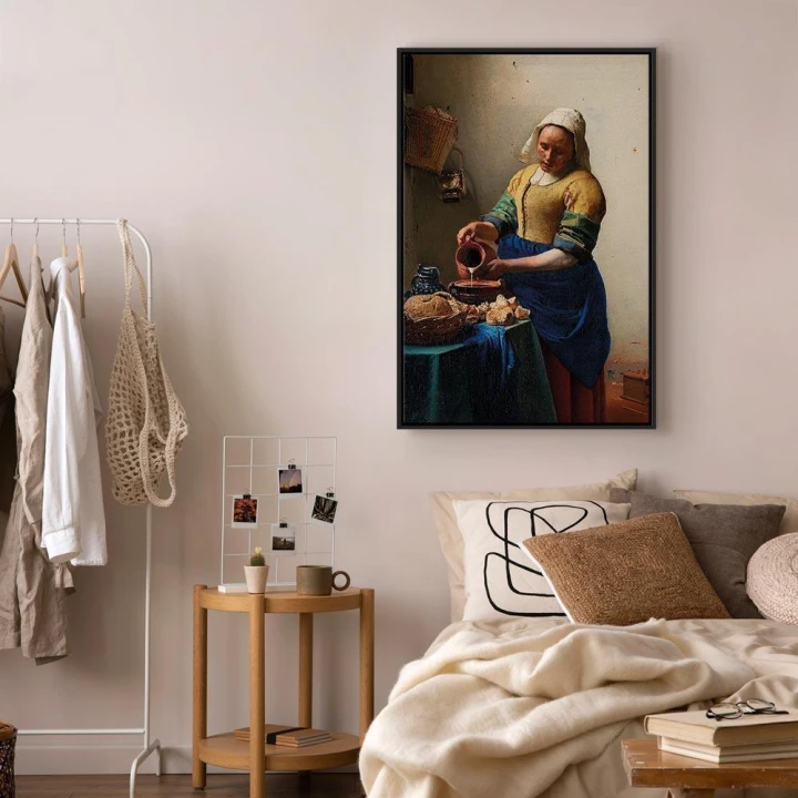 Obraz - Jan Vermeer – Mleczarka