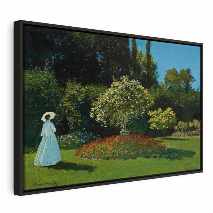 Obraz - Claude Monet – Kobieta w ogrodzie