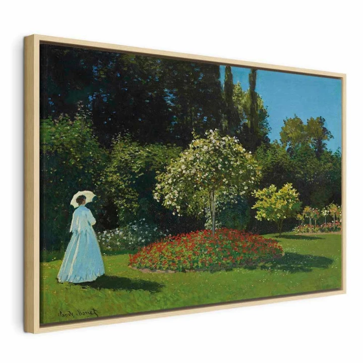 Obraz - Claude Monet – Kobieta w ogrodzie