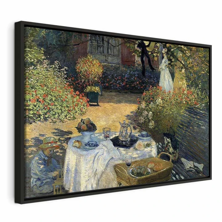 Obraz - Claude Monet – Obiad (ogród w Argenteuil)