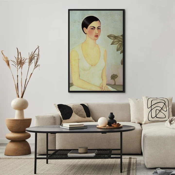 Obraz - Frida Kahlo – Biała dama