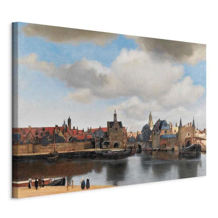 Obraz - Jan Vermeer – Widok Delft