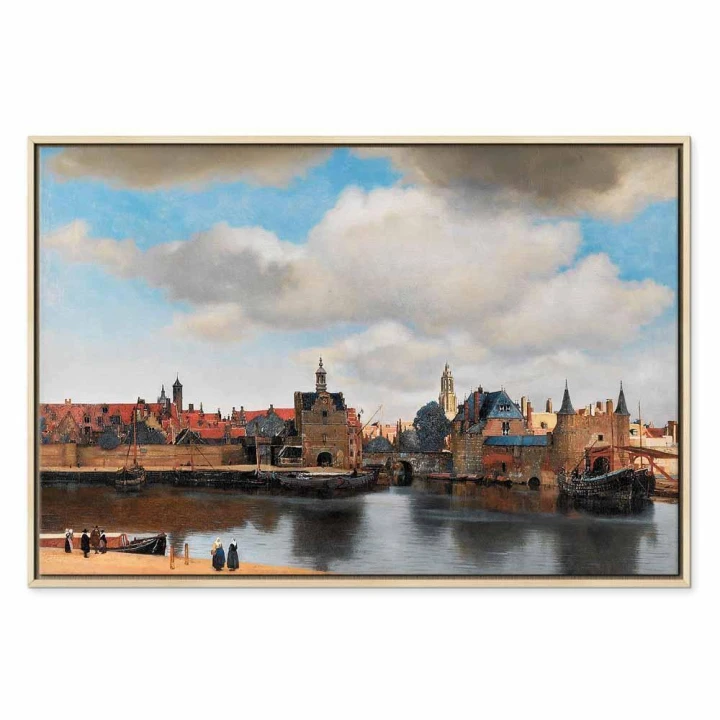 Obraz - Jan Vermeer – Widok Delft