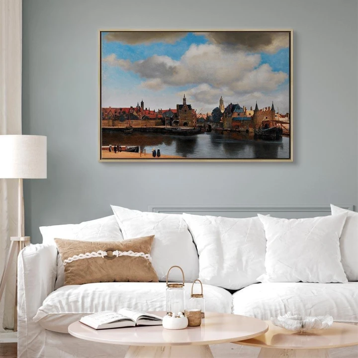 Obraz - Jan Vermeer – Widok Delft