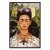 Obraz - Frida Kahlo – Autoportret z naszyjnikiem z cierni i kolibrem
