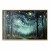 Plakat - Gwieździsta noc - współczesna wersja nocnego nieba Van Gogha