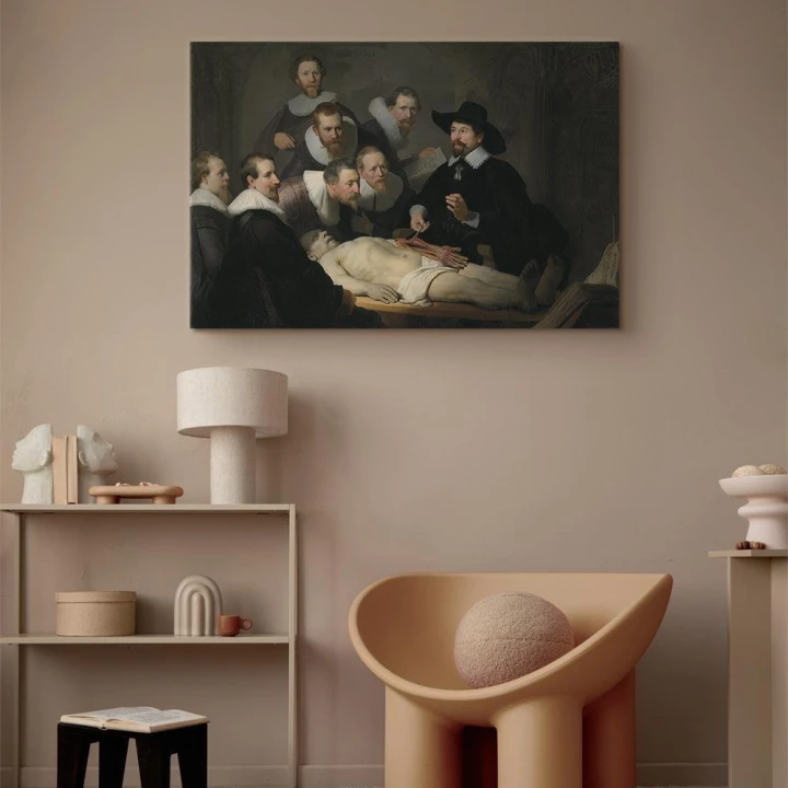 Obraz - Rembrandt – Lekcja anatomii doktora Tulpa