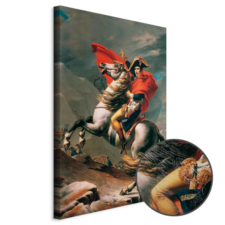 Obraz - Jacques-Louis David – Napoleon przekraczający Alpy